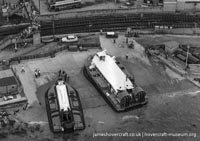 AP1-88 hovercraft at Ryde hoverport
